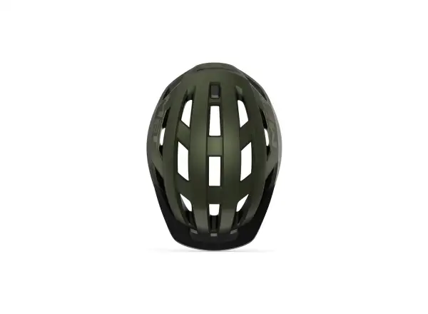 MET Allroad cycling helmet Olive Iridescent