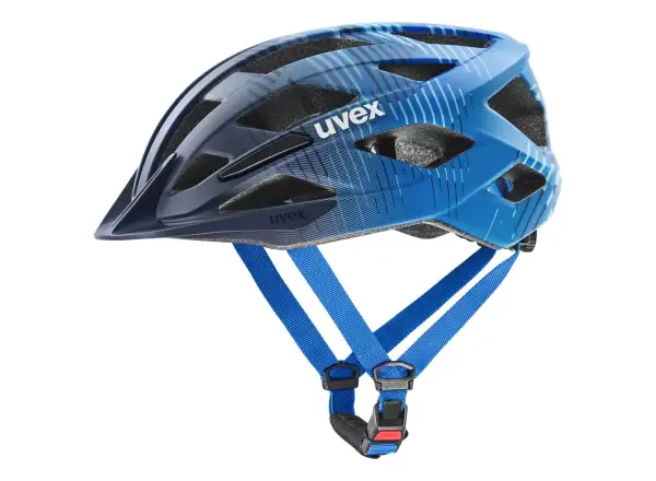 Uvex Air Wing 2 CC children's helmet Dusk-Bubble Blue Matt