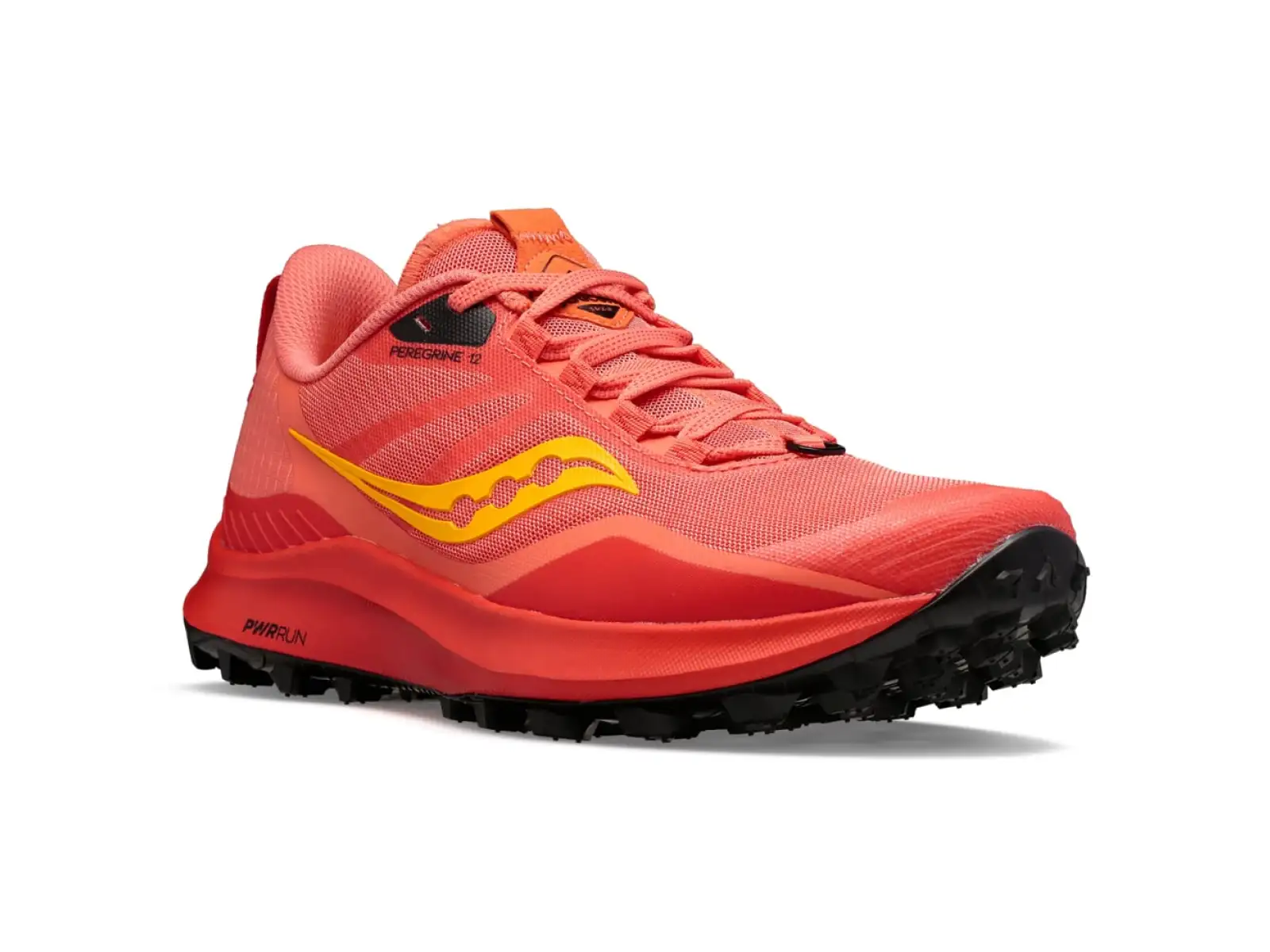 Saucony Peregrine 12 women's running shoes Coral/Redrock