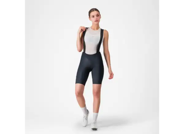 Castelli Prima 2 DT women's bib shorts Black/Black
