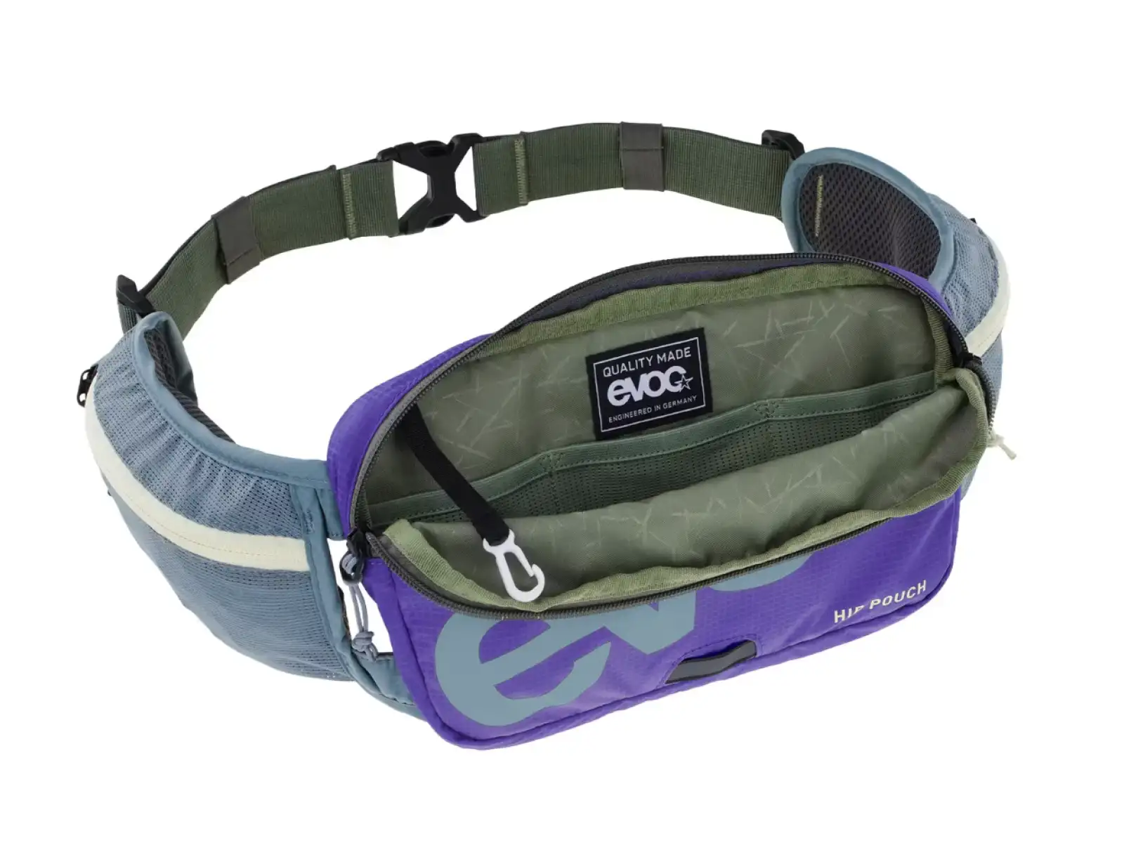 Evoc Hip Pouch waist bag Steel/Violet/Dark Olive