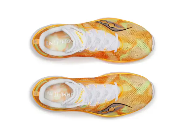 Saucony Kinvara 15 unisex running shoes Peel/White