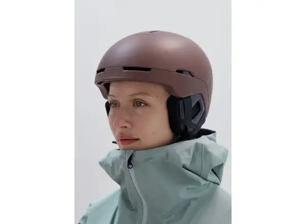 POC Obex MIPS ski helmet Bronzite Brown Matt