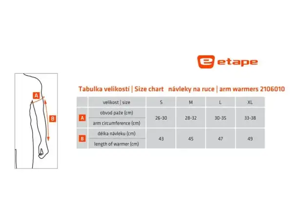 Etape arm warmers black