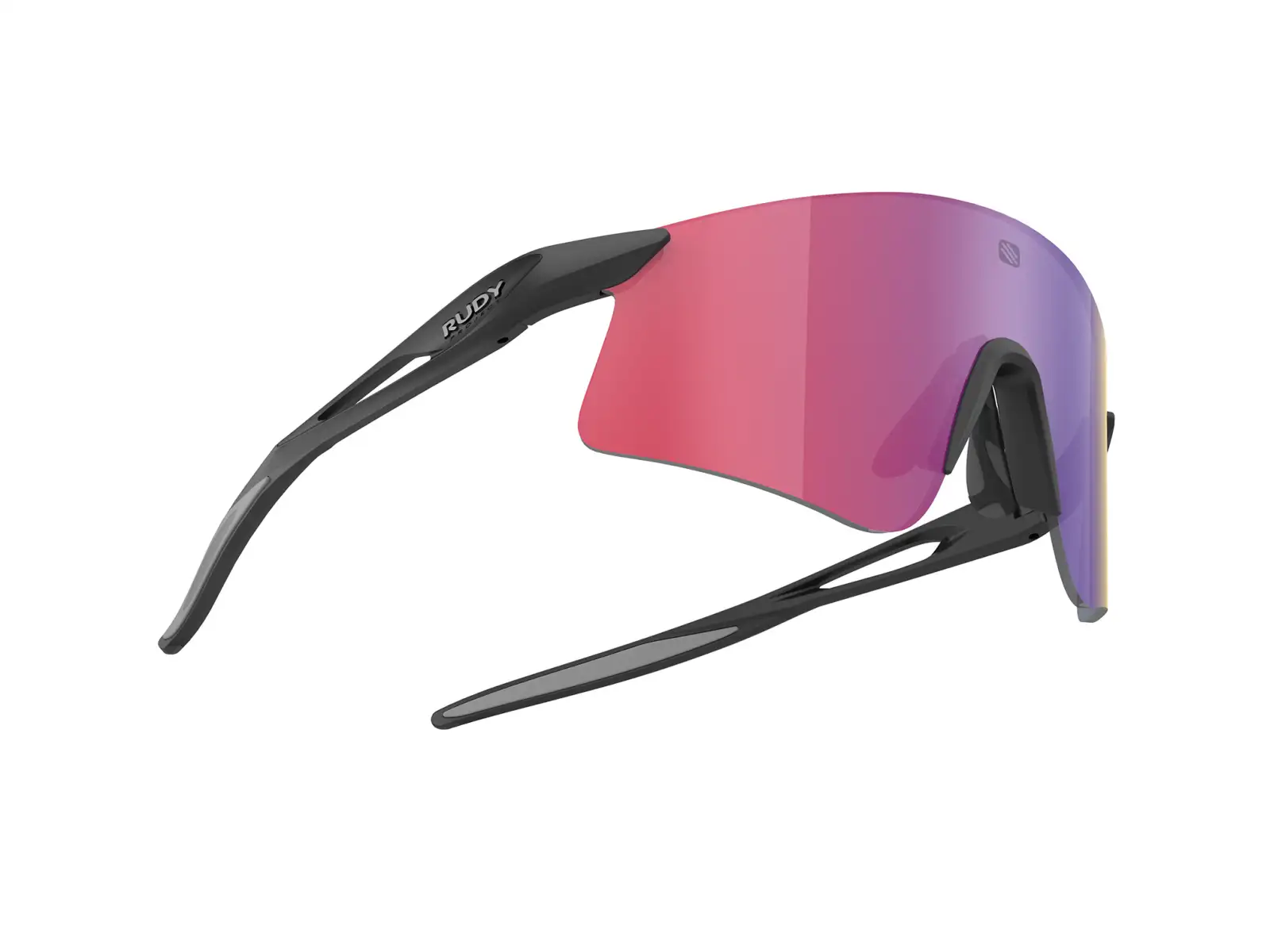 Rudy Project Astral X sport glasses Black Matte/Multilaser Red