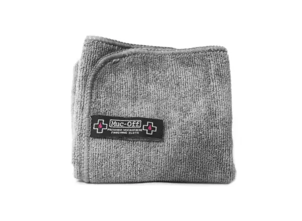Muc-Off Microfibre Polishing Cloth 40x40 cm grey