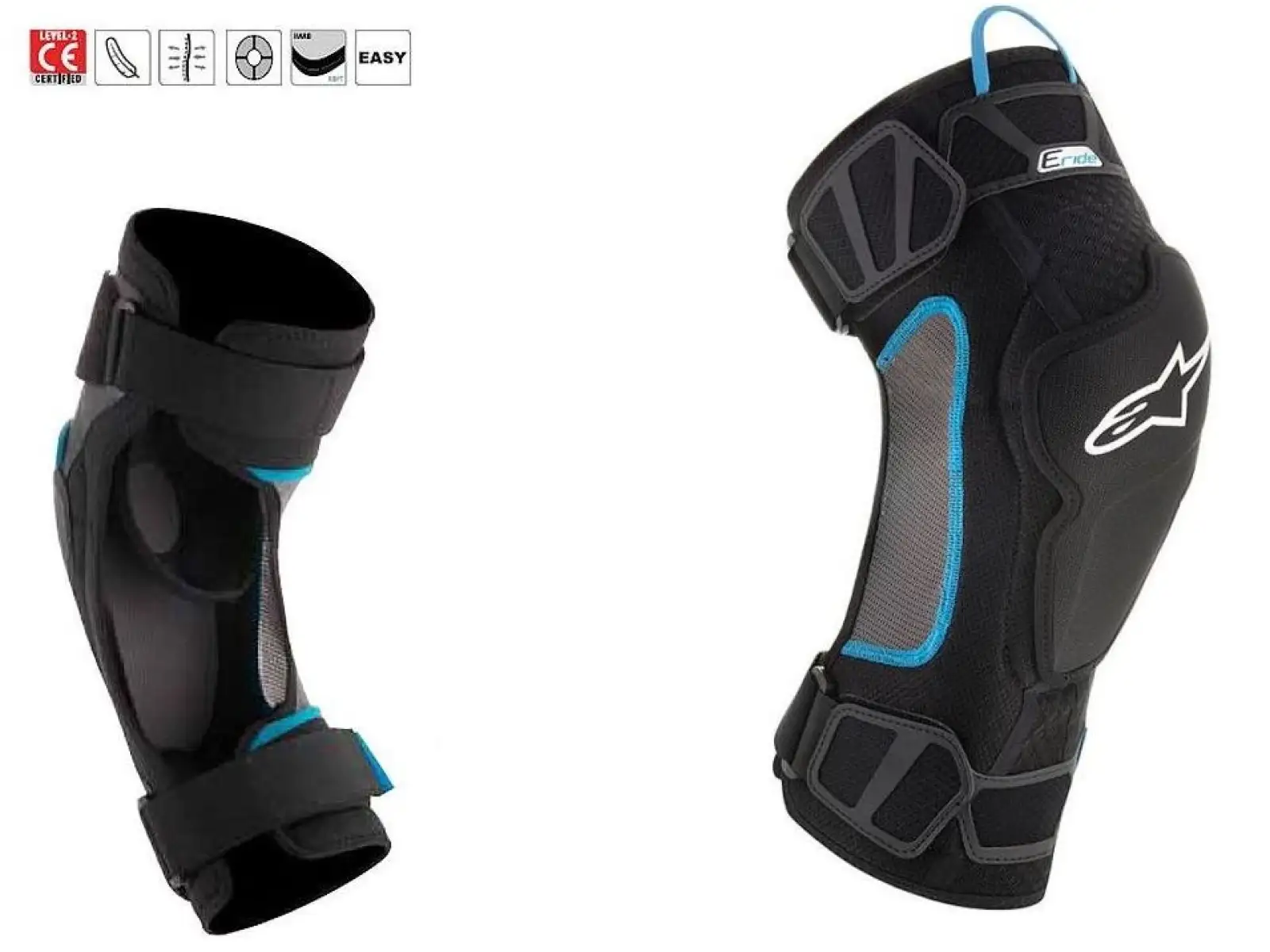 Alpinestars E-ride knee protectors black