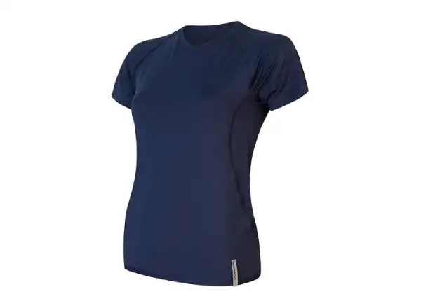 Sensor Coolmax Tech women's T-shirt short sleeve Deep Blue