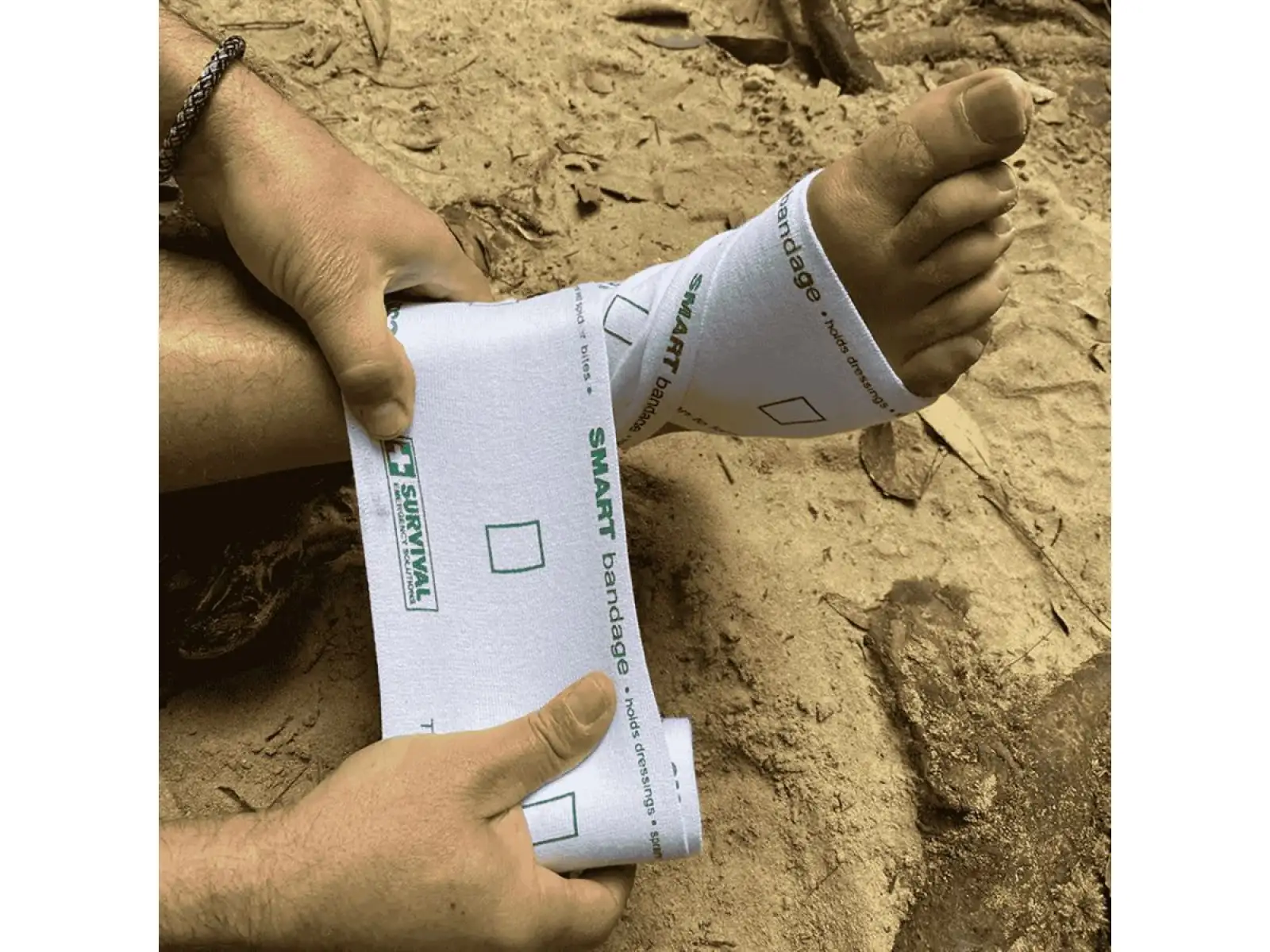 Survival Smart Bandage pressure bandage 10 cm x 2m
