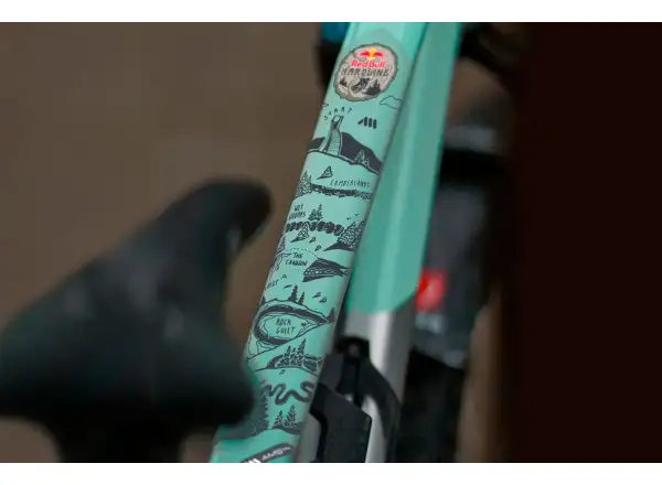 AMS Frame Guard Extra protective decals on frame RedBull/Hardline/Dark Grey