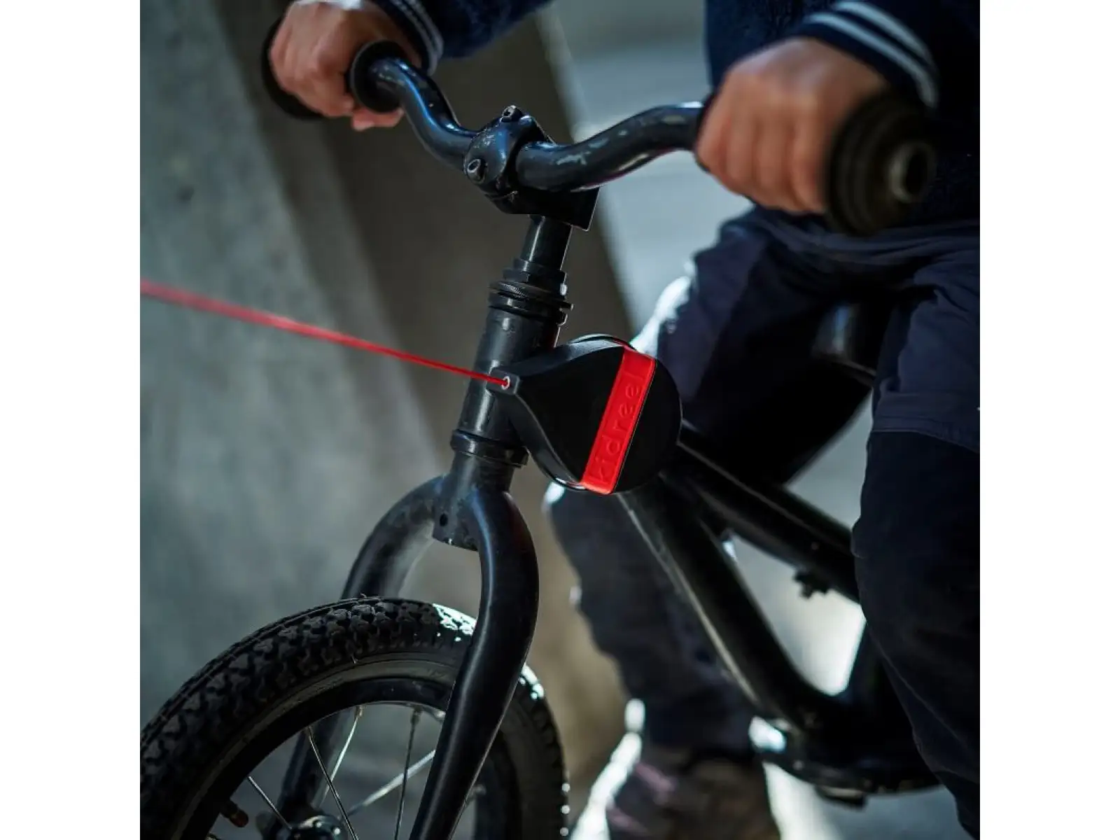 Kidreel reel for children's bikes red