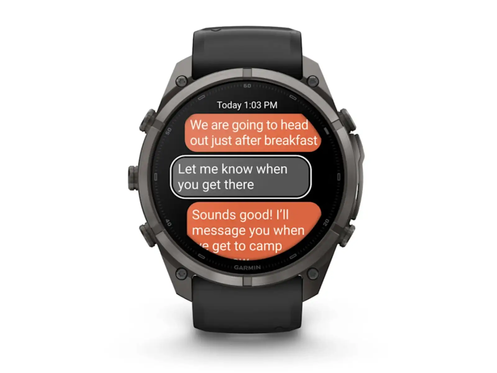 Garmin Fénix 9 Pro inReach 51 mm smart watch Carbon gray DLC Titanium Black/Pebble gray