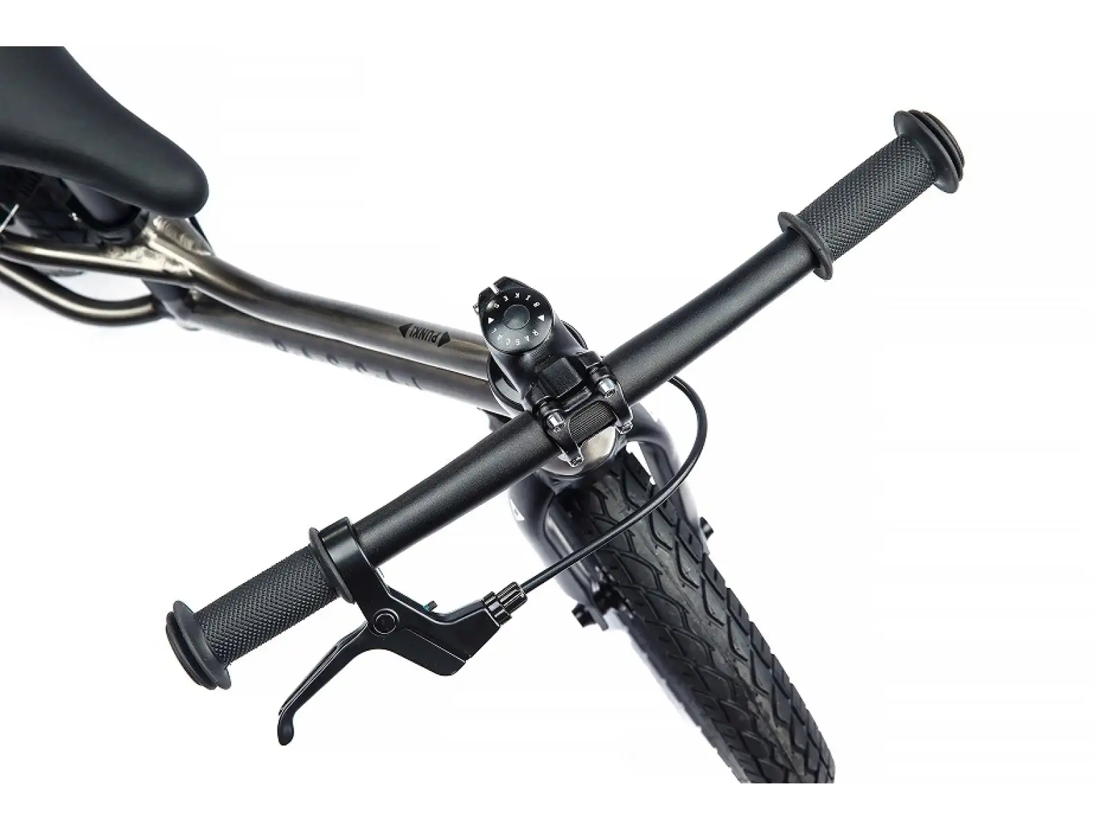 Rascal Punk children's balance bike Titanium