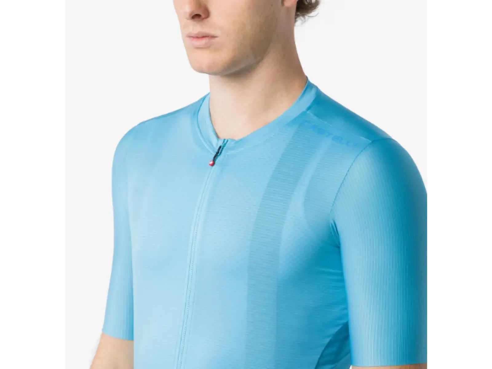 Castelli Espresso 2 men's jersey short sleeve Neon Cobalt
