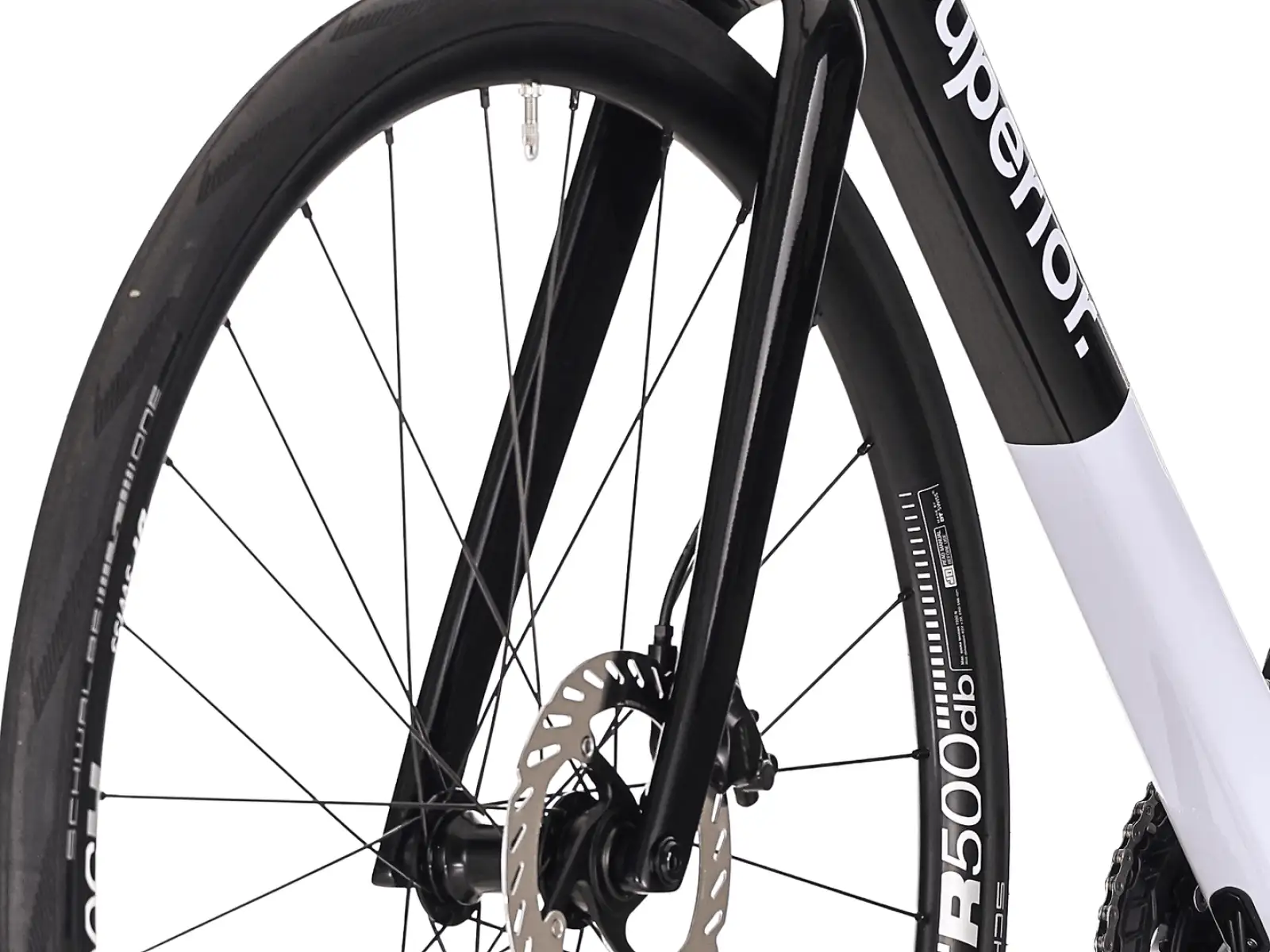 Superior XR 6.5 GF road bike Gloss Black / White