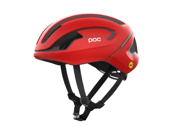 POC Omne Air MIPS helmet Prismane Red Matt