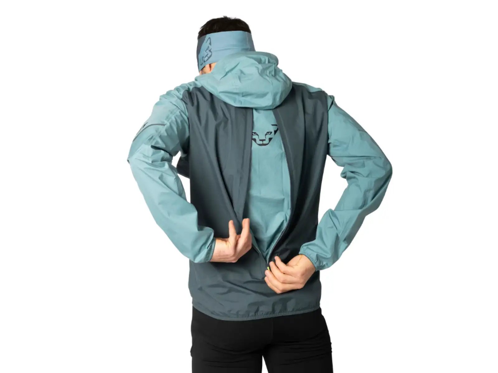 Dynafit Alpine 3 L men's running jacket Smoke Blue