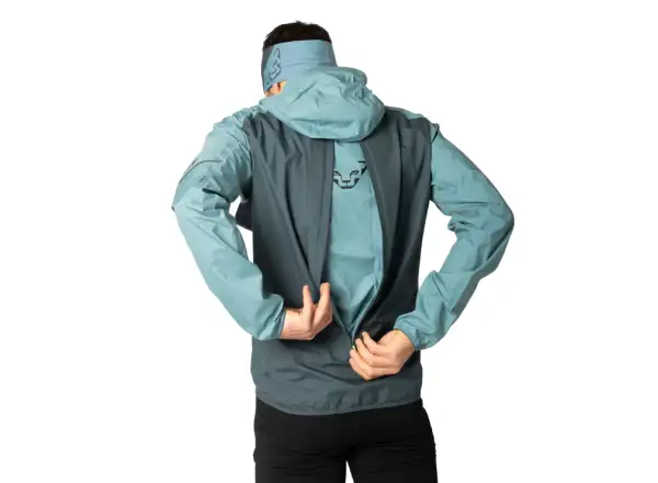 Dynafit Alpine 3 L men's running jacket Smoke Blue