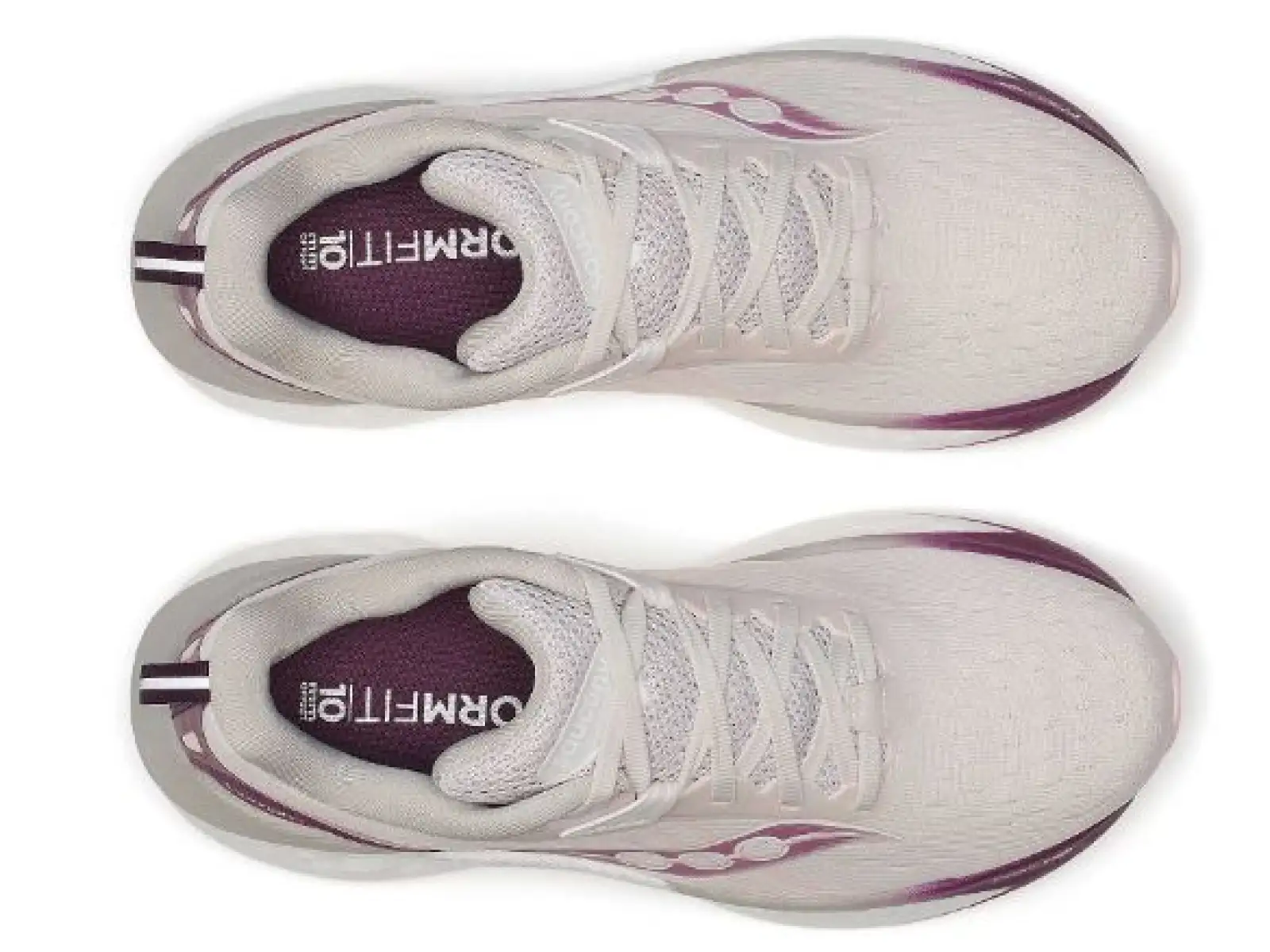 Saucony Triumph 22 women's shoes Moon/Eggplant