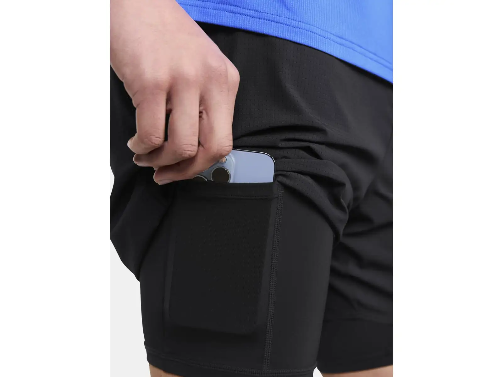 Craft Pro Trail men's running shorts black