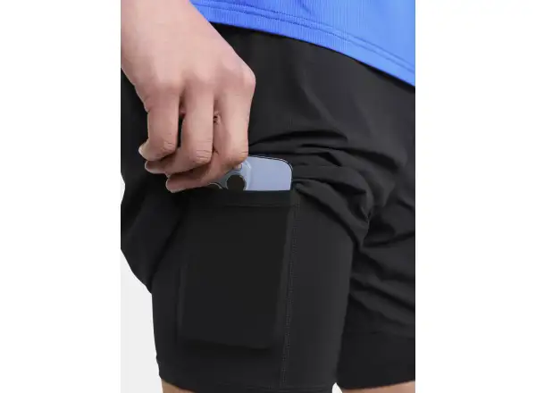 Craft Pro Trail men's running shorts black