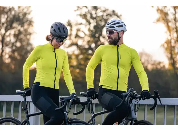 Force Endless jersey long sleeve fluo yellow