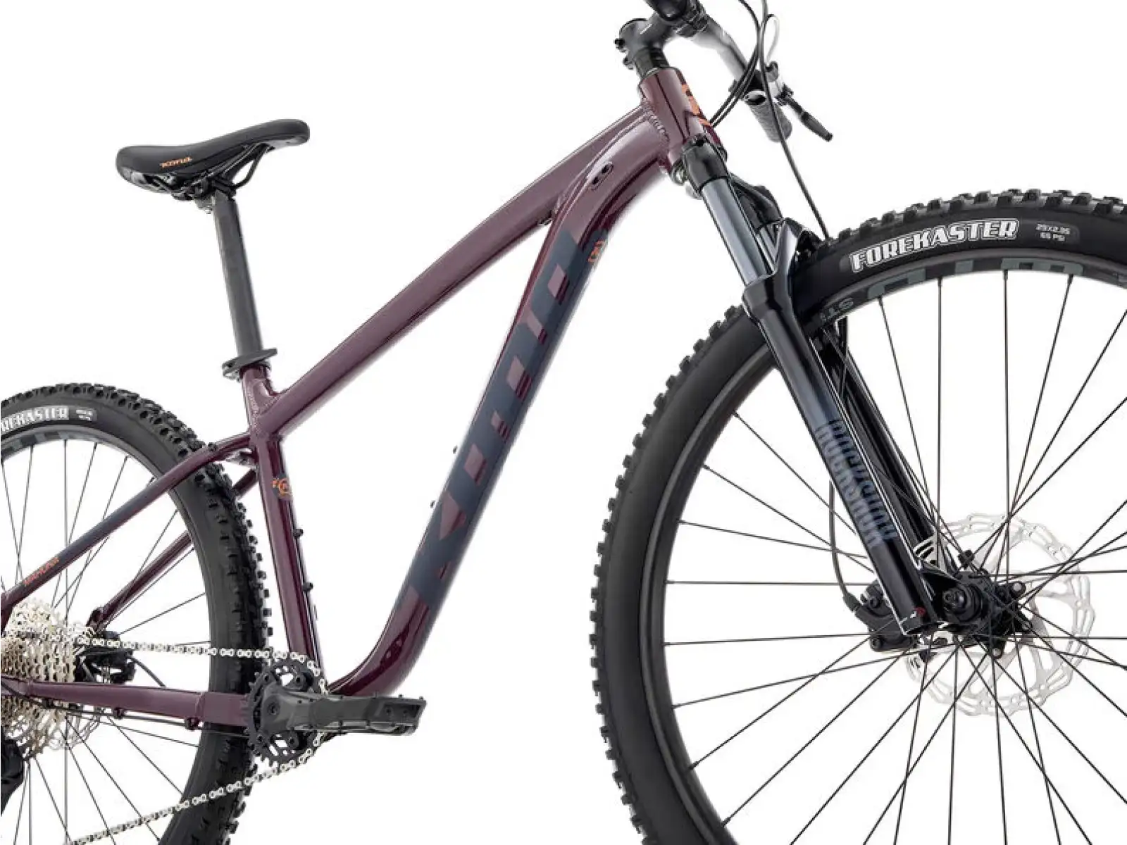 Kona 36e Mahuna XL mountain bike Purple