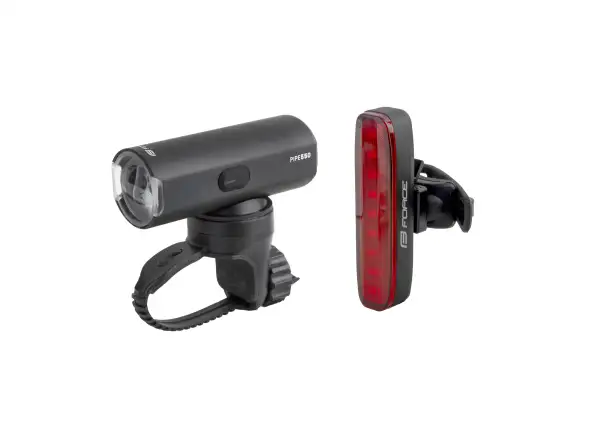 Force Pipe USB set lights front + rear black