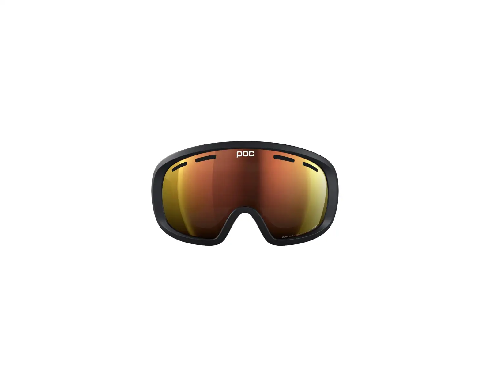 POC Fovea Mid WF ski goggles Uranium Black/Partly Sunny Orange
