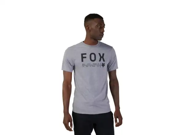 Fox Non Stop men's T-shirt short sleeve Heather Graphite