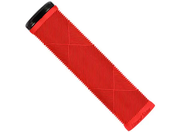 Lizard Skins Single-Sided Strata grips red