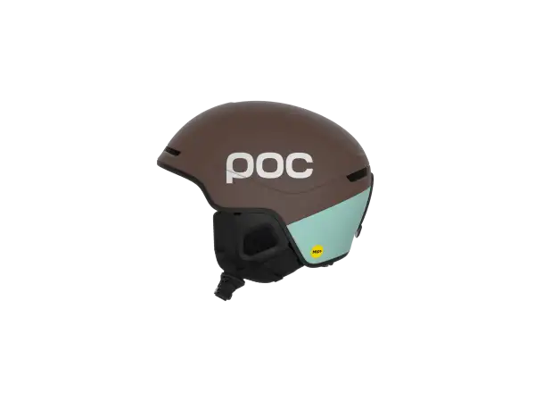 POC Obex Contour ski helmet Bronzite Brown Matt/Lazurite Blue Matt