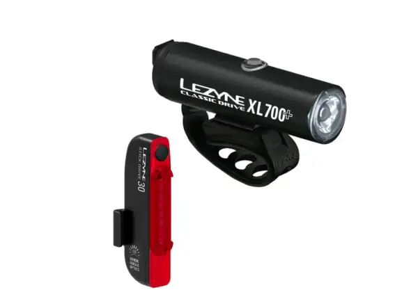Lezyne Classic Drive XL 700+/Stick Drive light set