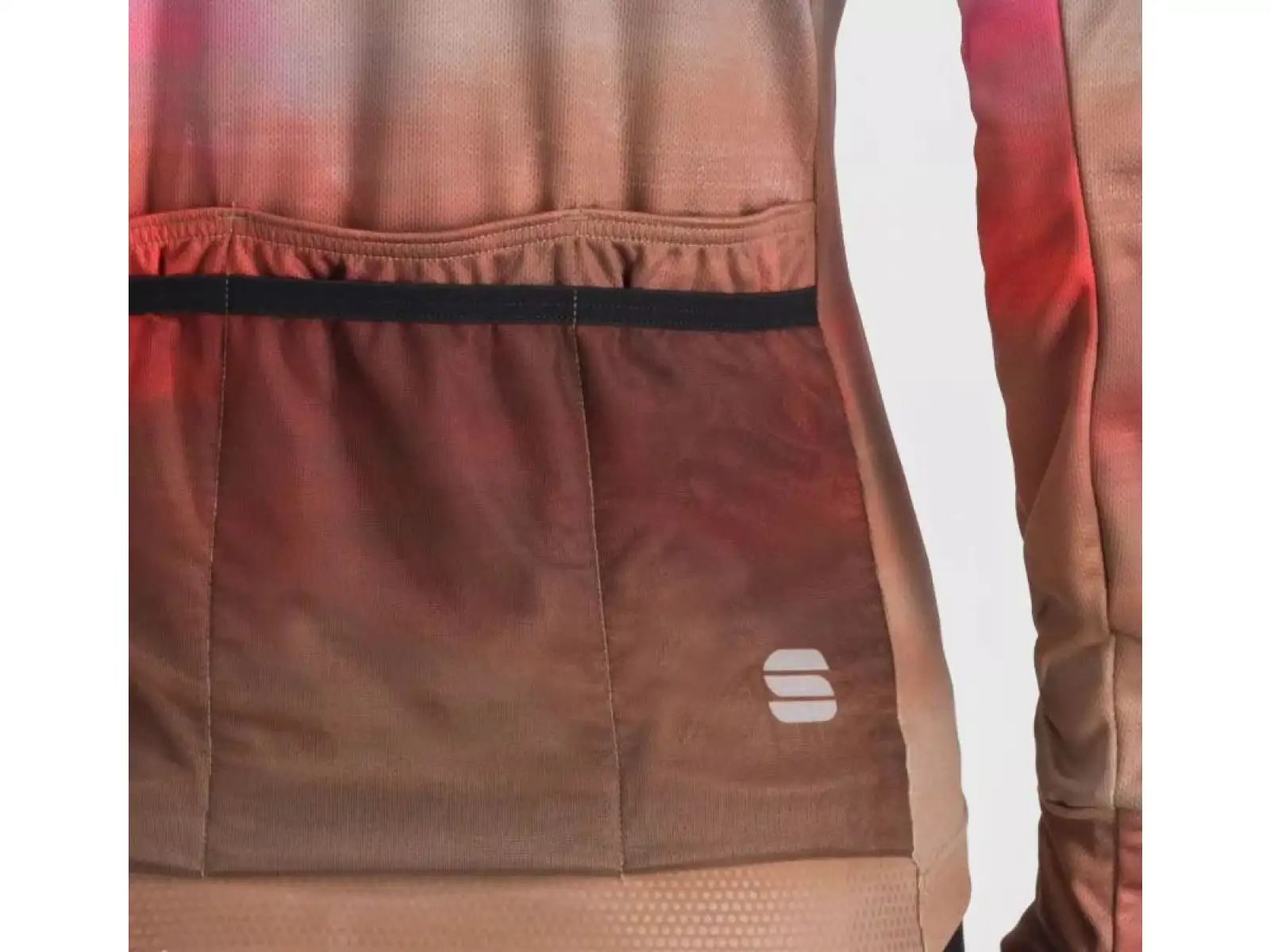 Sportful Flow Supergiara Thermal women's jersey long sleeve Cayenna Red/Pink