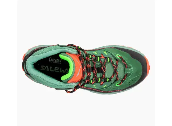 Salewa Alp Trainer Mid GTX Outdoor Shoes Kids Myrtle Tender Shot
