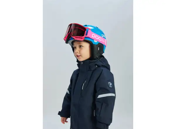 POC POCito Nexal kids ski goggles Fluorescent Pink/Partly Sunny Light Orange