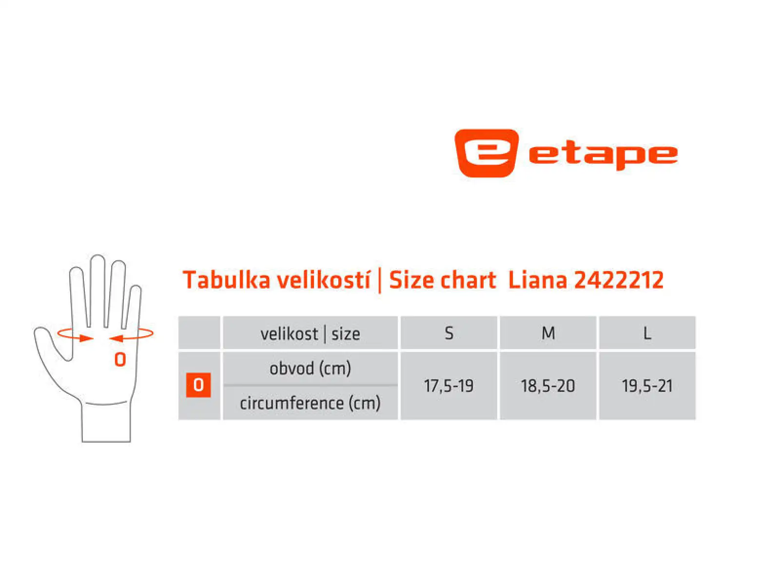 Etape Liana women's gloves white/pink