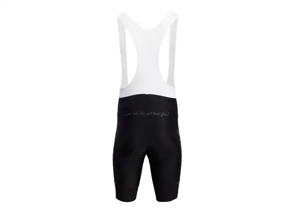 Silvini Suelo Bib men's shorts with brace and padding Black/White