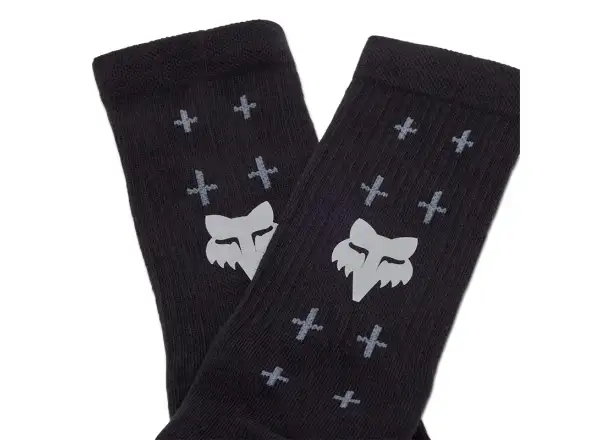 Fox 8" Defend Lunar socks Black