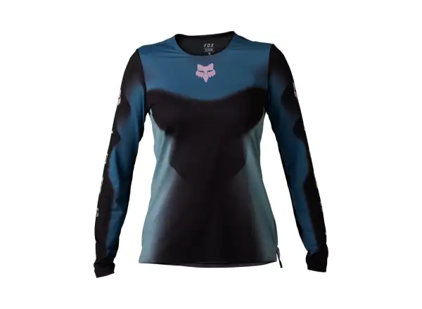 Fox Flexair Ts57 women's jersey long sleeve Black