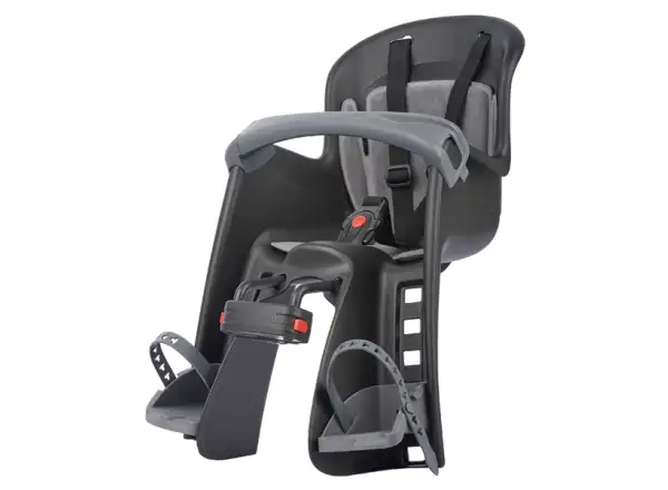 Polisport Bilby Junior child seat front (front mount) black-dark grey