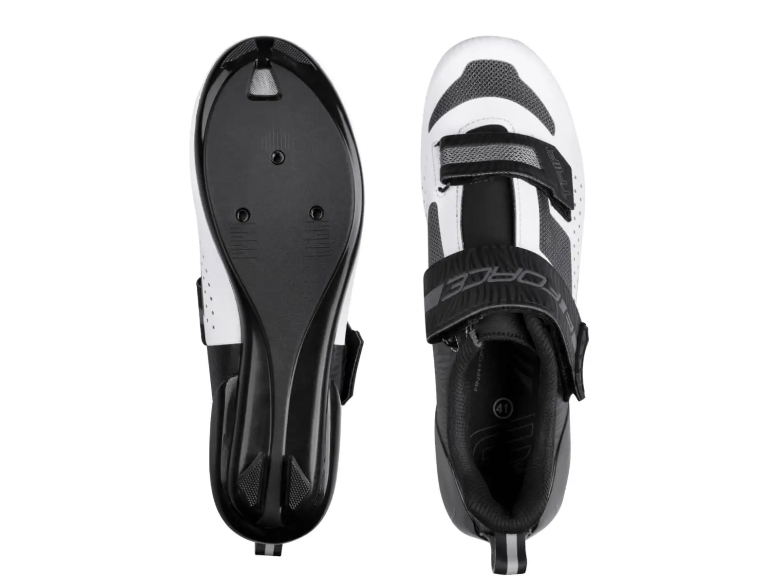 Force Road Tria road men's cycling shoes black/white