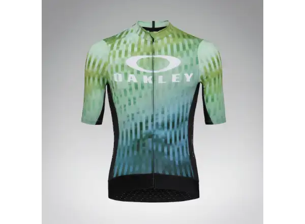 Oakley Icon Training men's jersey short sleeve Green Glitch Print