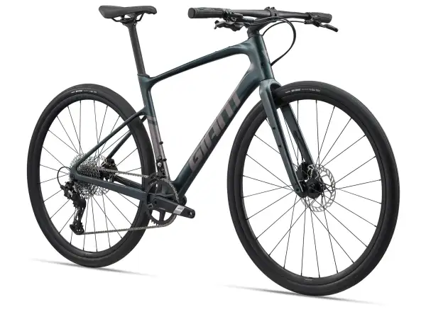 Giant FastRoad AR Advanced 1 road bike Asphalt Green