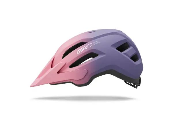 Giro Fixture II Youth children's helmet Mat Light Pink/Purple Fade