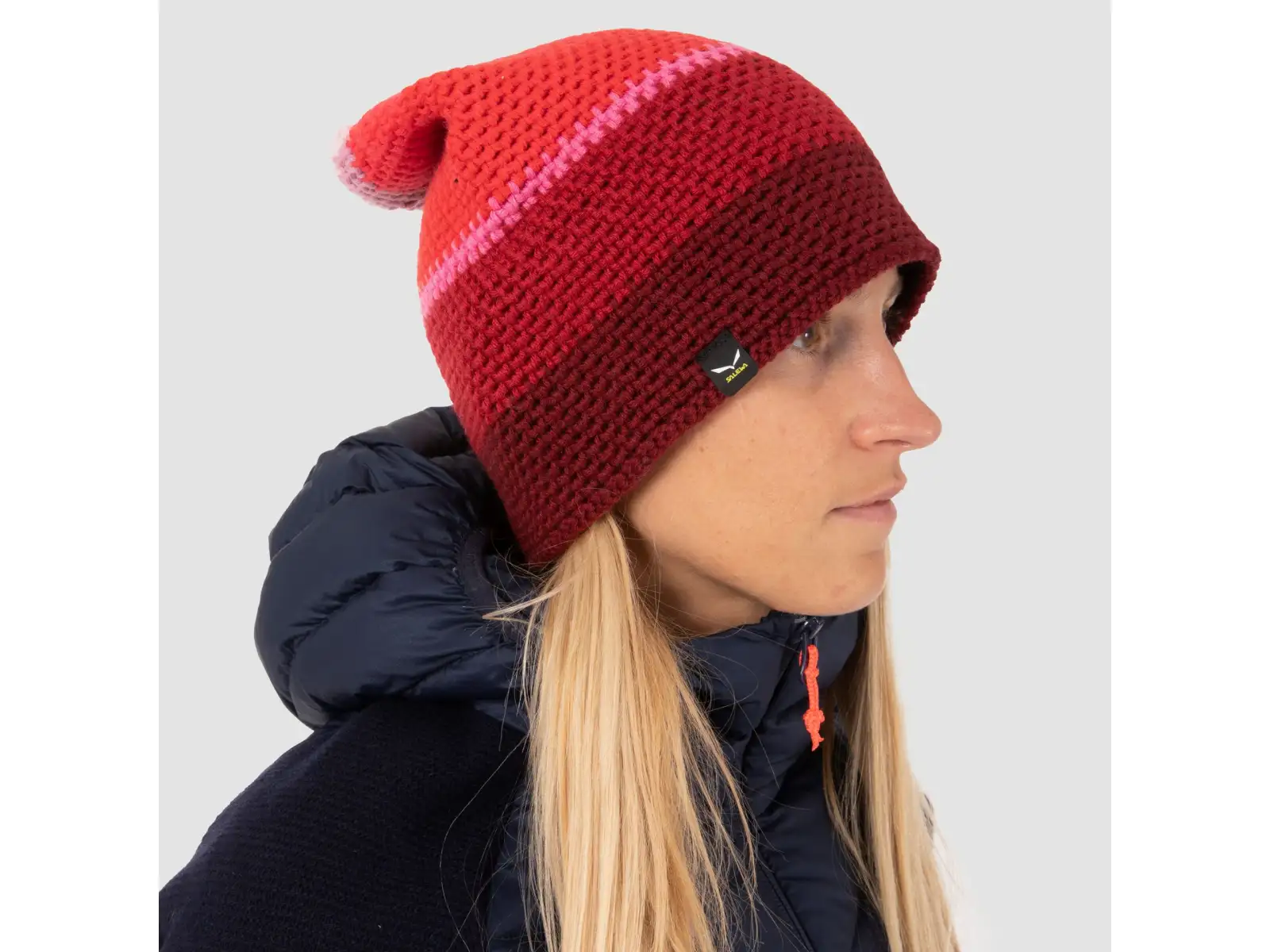 Salewa Sella Merino Beanie Zephyr Stripes