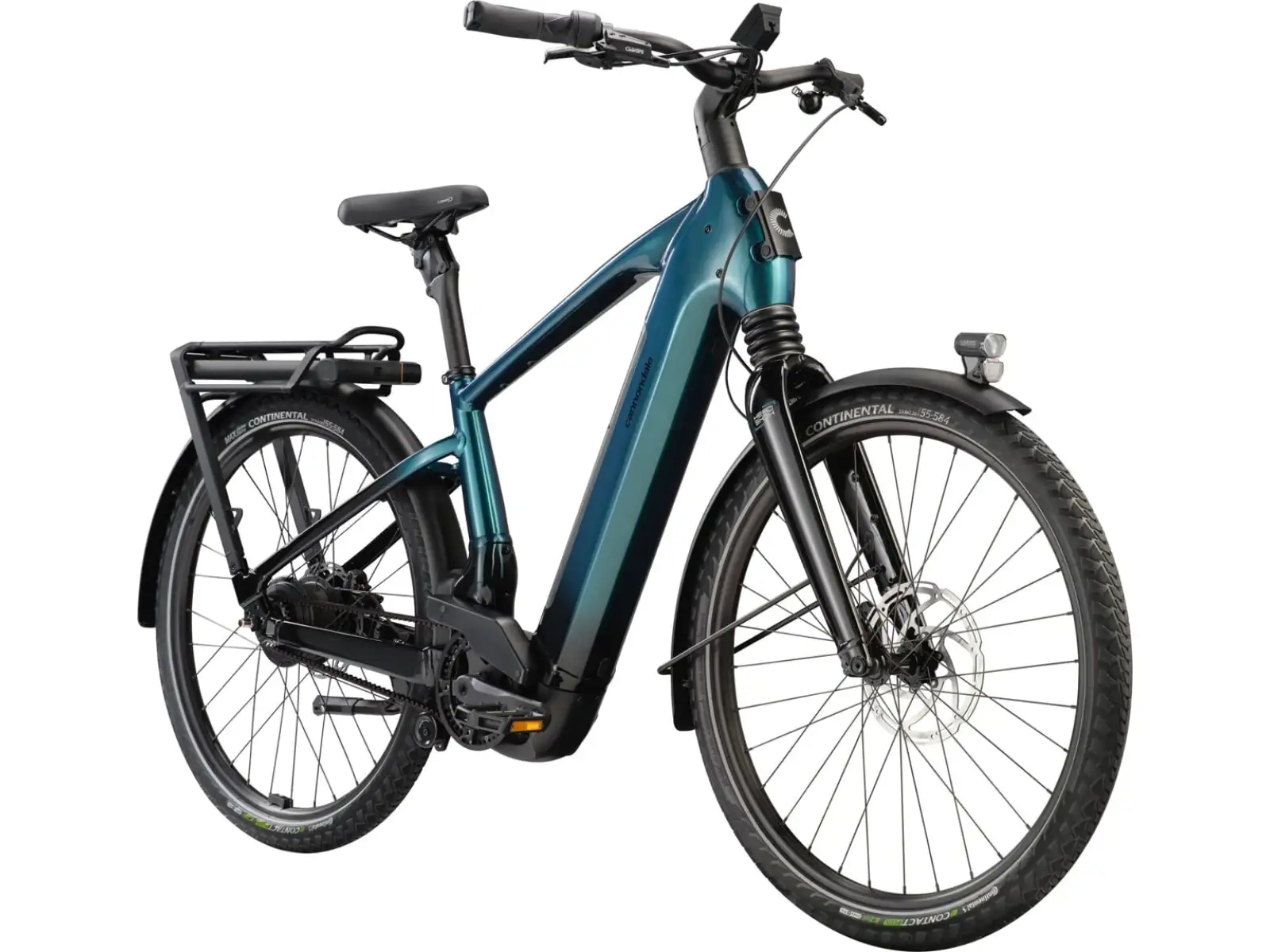 Cannondale Mavaro 1 city e-bike Deep Teal