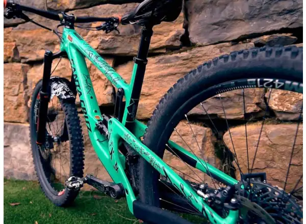 All Mountain Style frame protection stickers Extra Signature Black