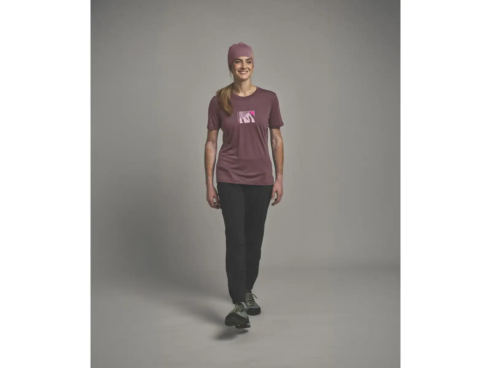 Ortovox 120 Cool Tec Mtn Sun women's T-shirt short sleeve Chestnut
