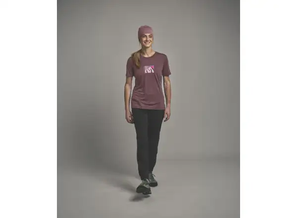 Ortovox 120 Cool Tec Mtn Sun women's T-shirt short sleeve Chestnut